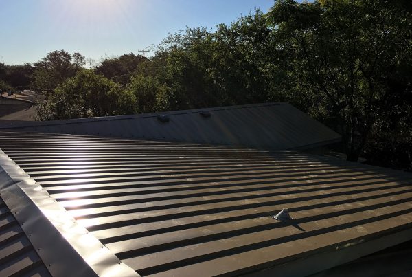 Grey Metal Roof Install