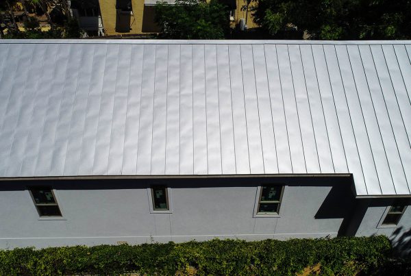 Side View of Standing Seam